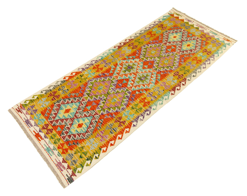 Kilim Afgano | 202 x 81 cm