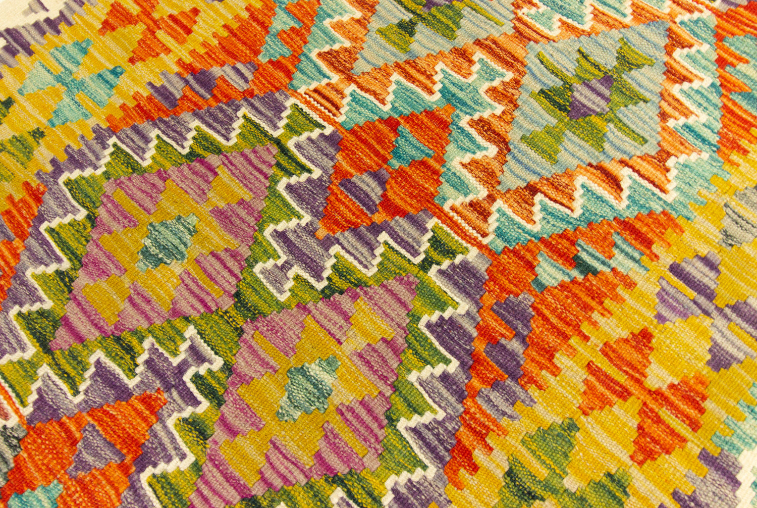 Kilim Afgano | 202 x 81 cm