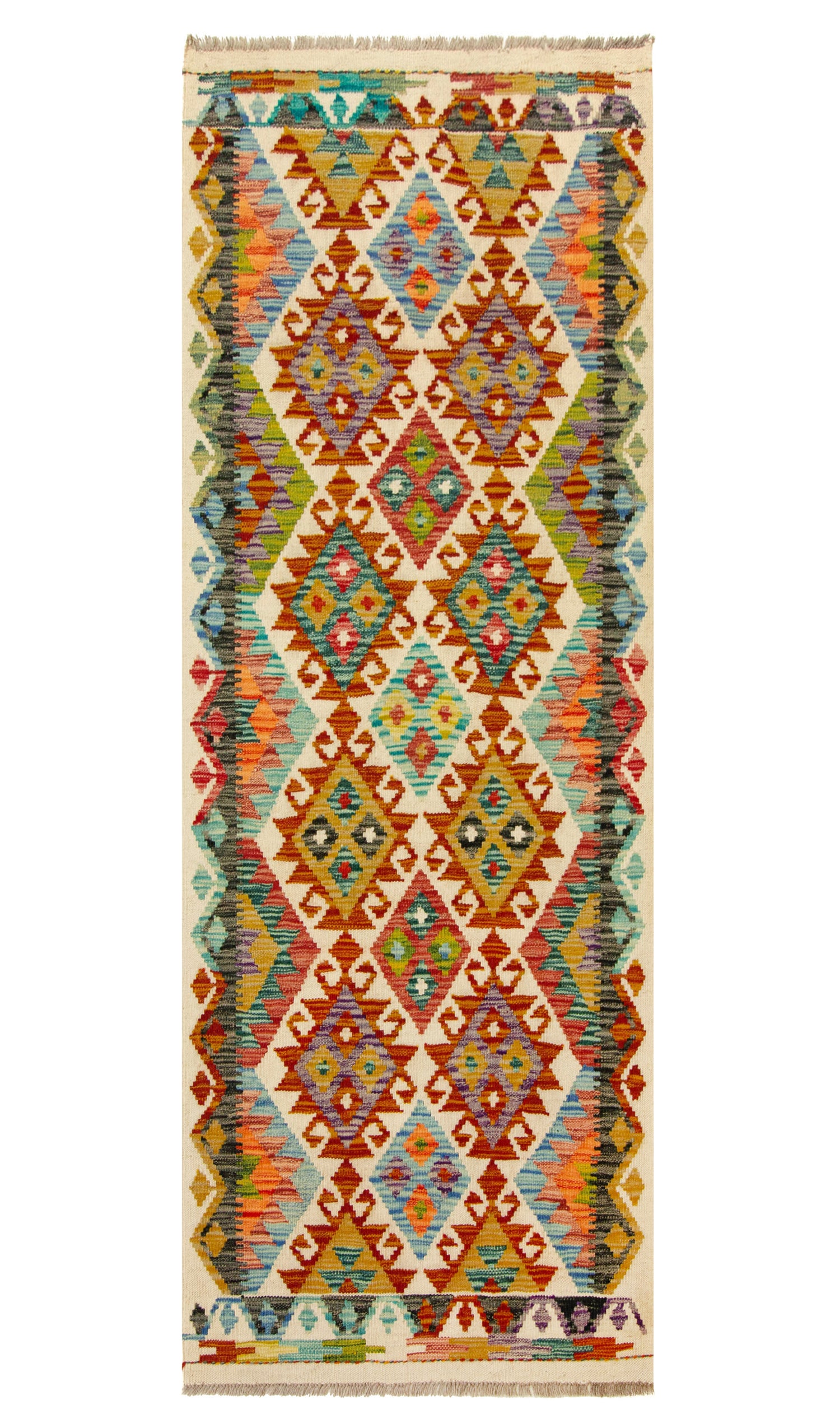 Kilim Afgano | 193 x 83 cm