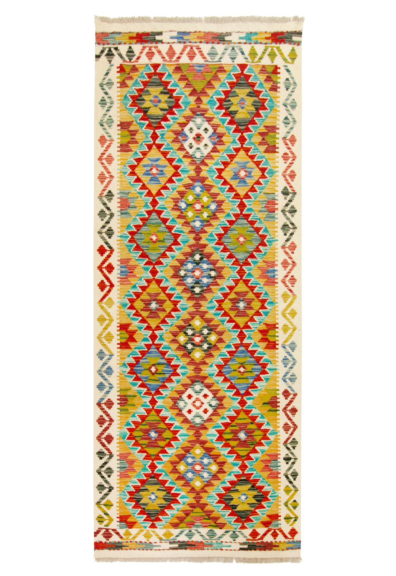Kilim Afgano | 187 x 91 cm