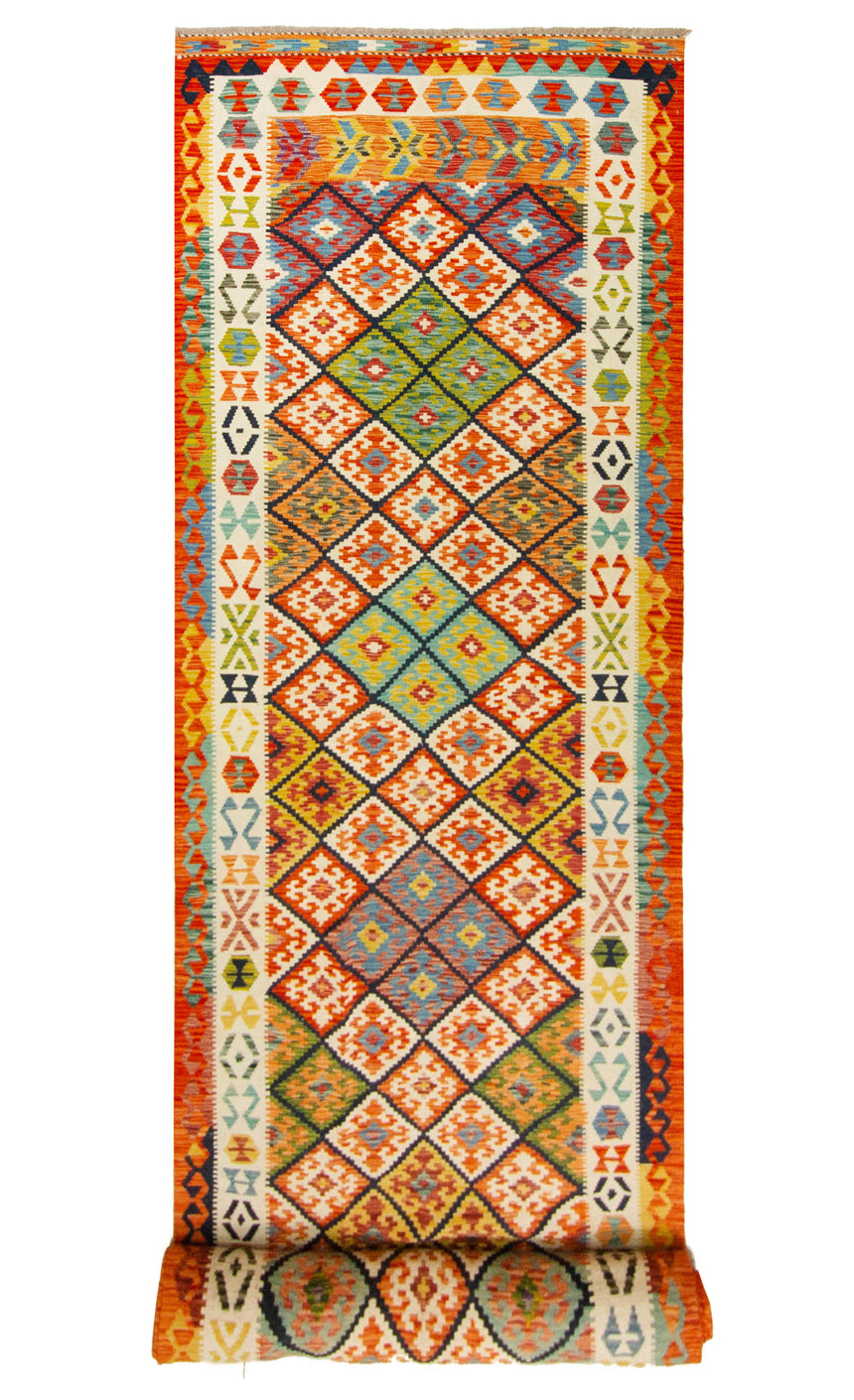 Kilim Afgano | 782 x 128 cm