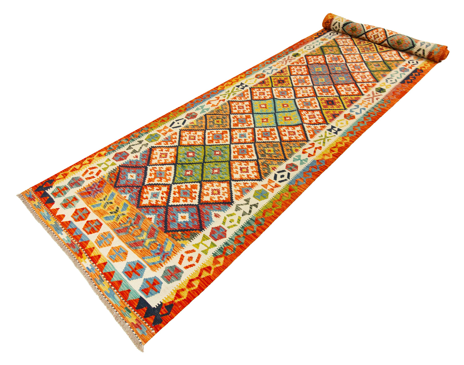Kilim Afgano | 782 x 128 cm