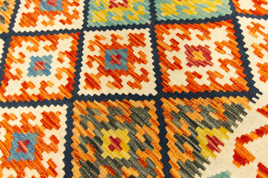 Kilim Afgano | 782 x 128 cm