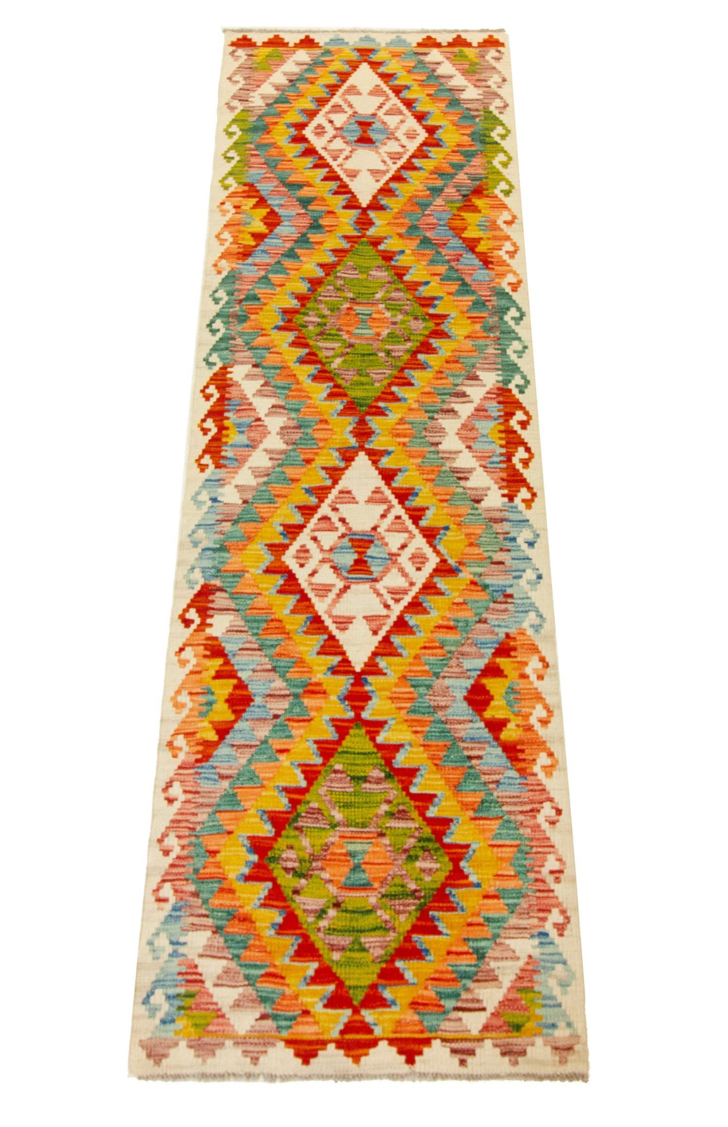 Afghan Kilim | 207 x 64 cm