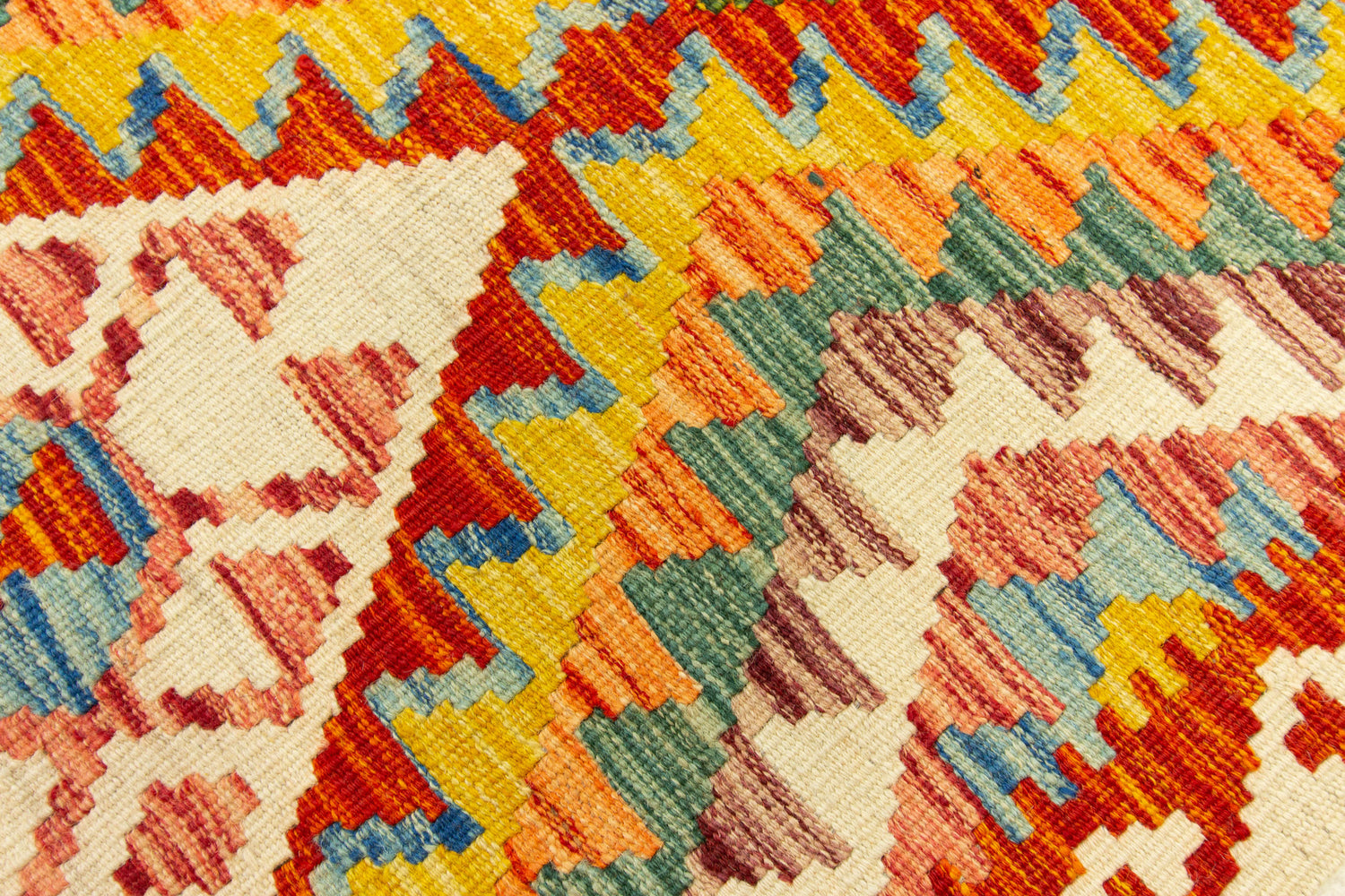 Afghan Kilim | 207 x 64 cm