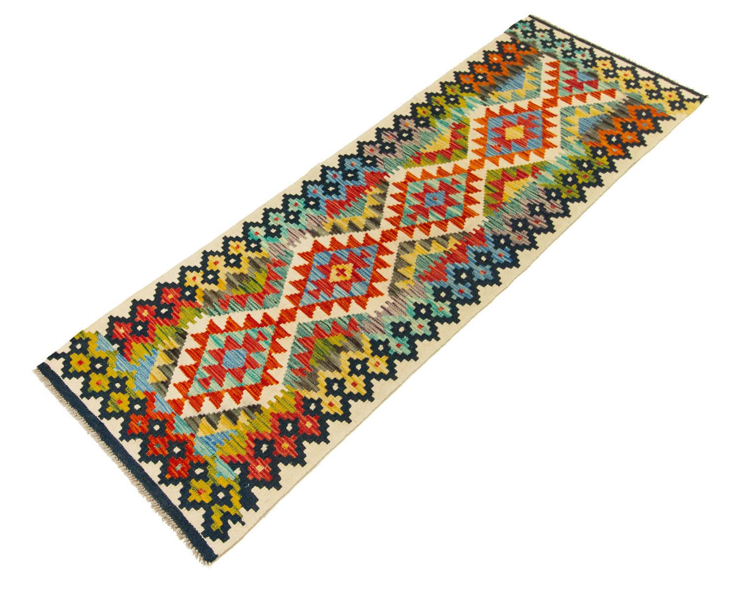 Afghan Kilim | 197 x 62 cm