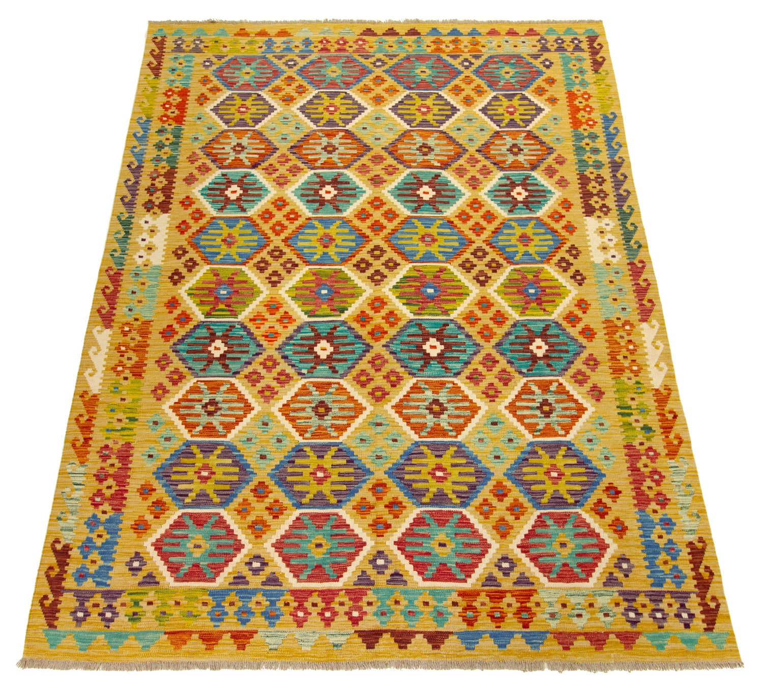 Kilim Afgano | 254 x 199 cm