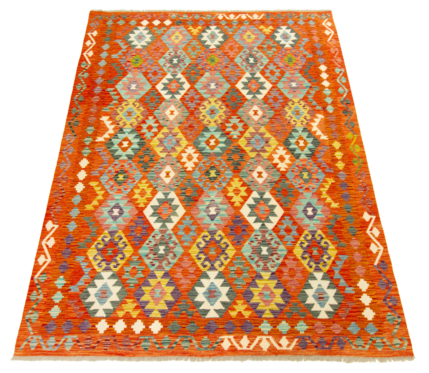 Kilim Afgano | 258 x 204 cm