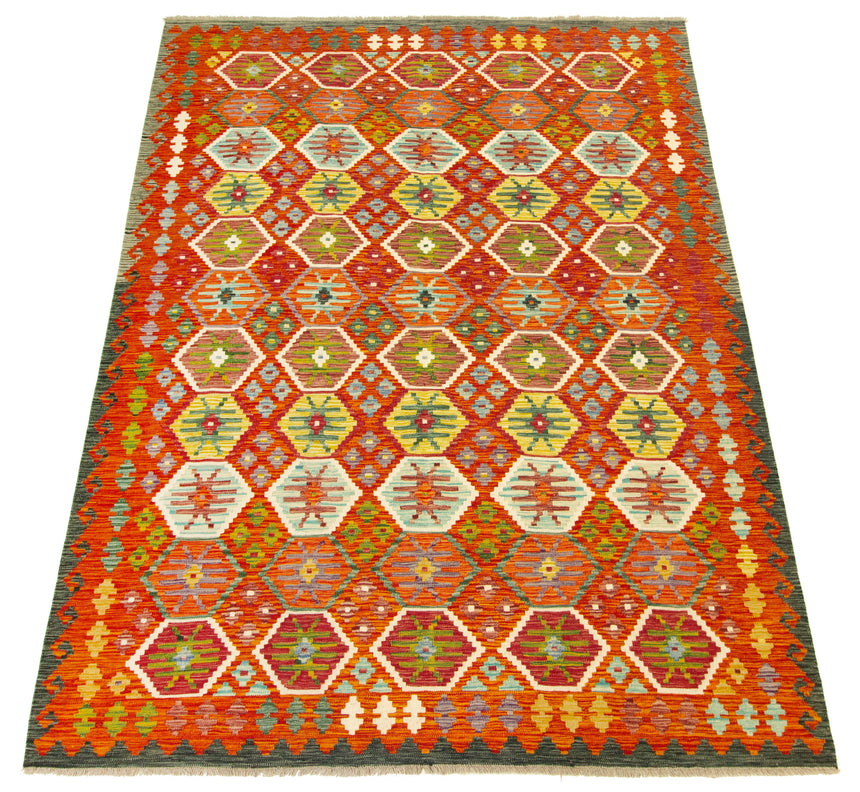 Kilim Afgano | 256 x 206 cm
