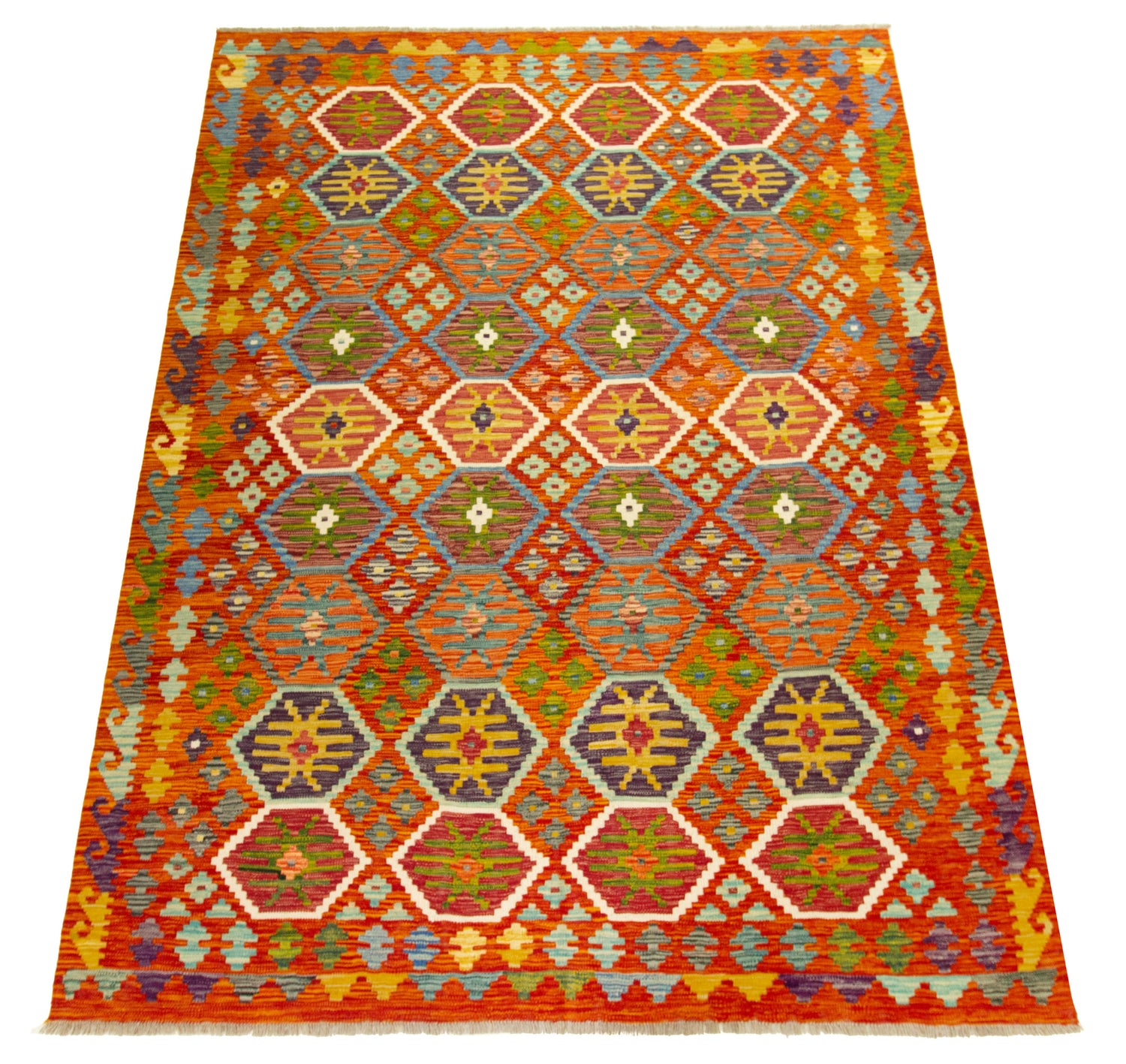 Kilim Afgano | 253 x 198 cm