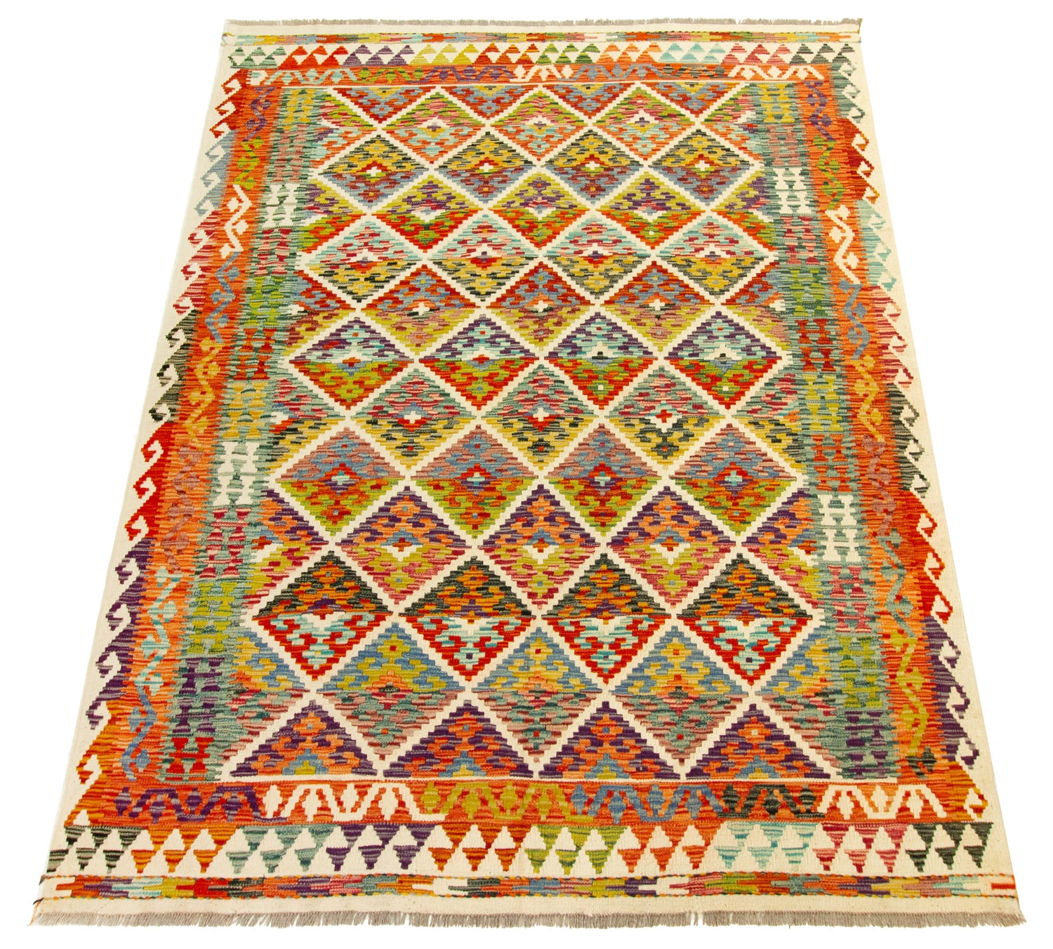 Kilim Afgano | 236 x 194 cm