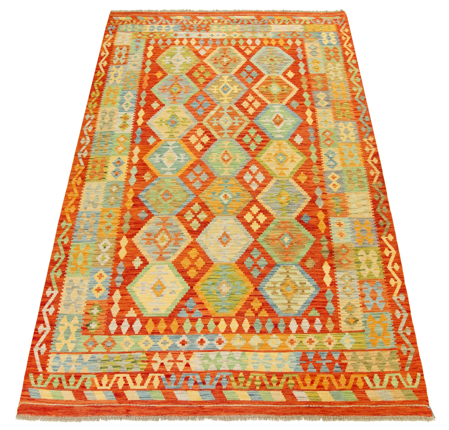 Afghan Kilim | 301 x 206 cm