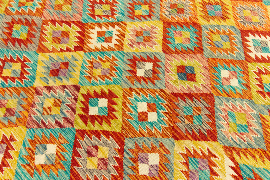 Afghan Kilim | 292 x 193 cm