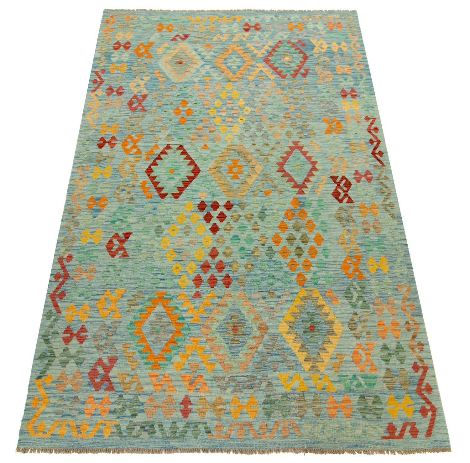 Afghan Kilim | 294 x 200 cm