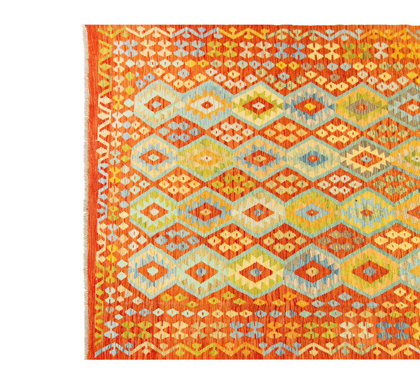 Afghan Kilim | 304 x 206 cm