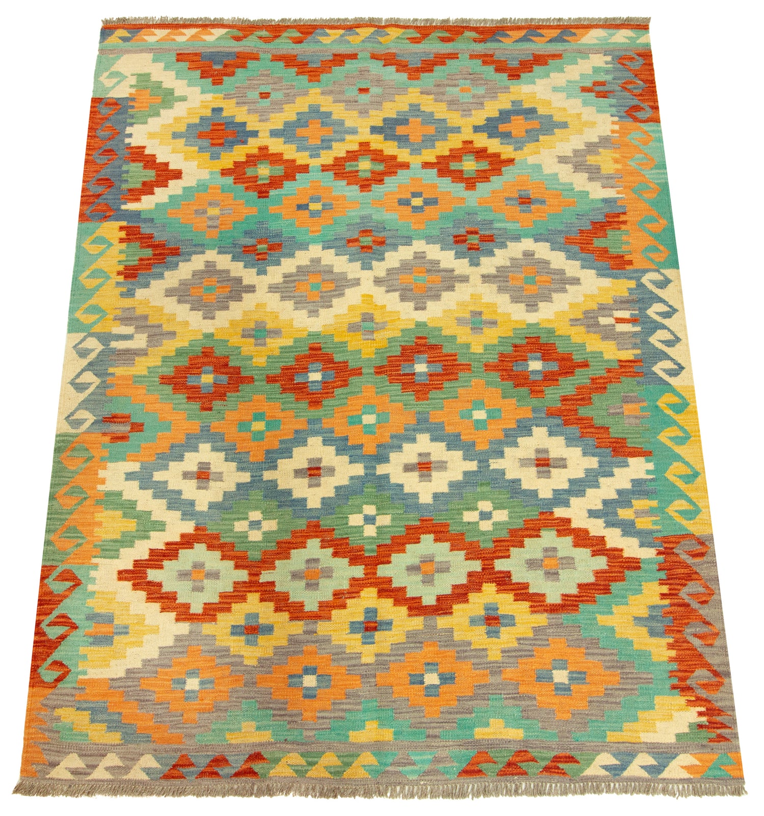 Kilim Afgano | 194 x 155 cm