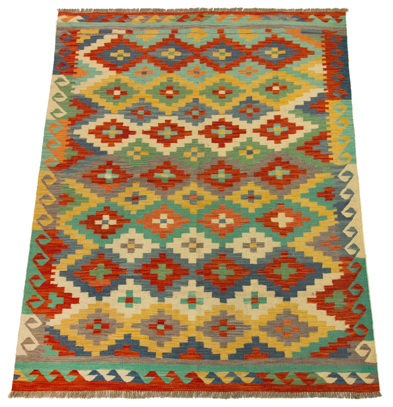 Afghan Kilim | 194 x 158 cm