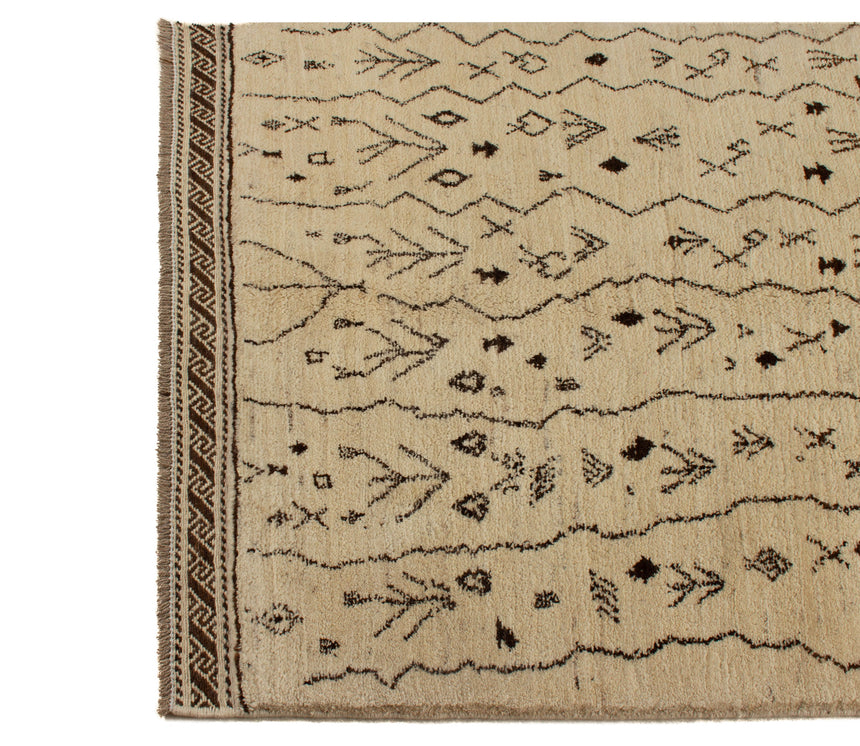 Alfombra Moderna Bereber Tribal | 203 x 131 cm