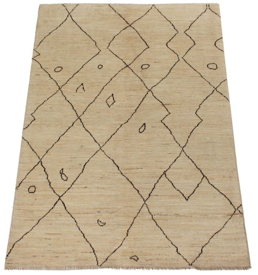 Alfombra Moderna Bereber Tribal | 203 x 145 cm