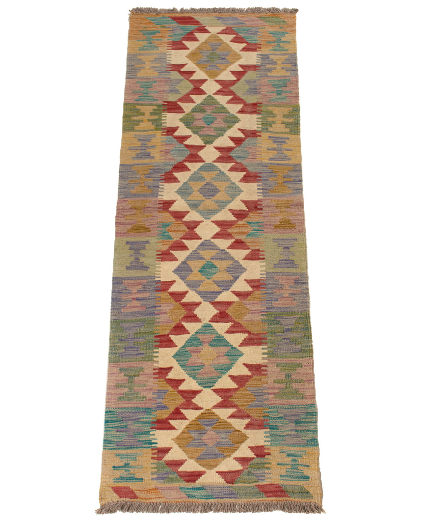 Afghan Kilim | 196 x 66 cm