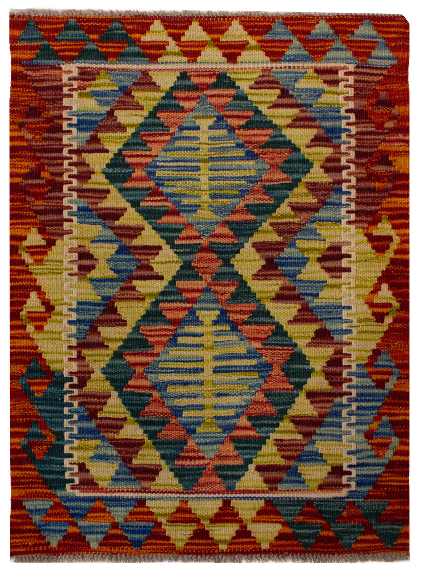 Kilim Afgano | 90 x 60 cm (Aprox)