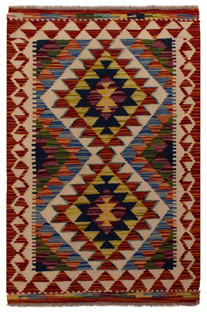 Kilim Afgano | 90 x 60 cm (Aprox)