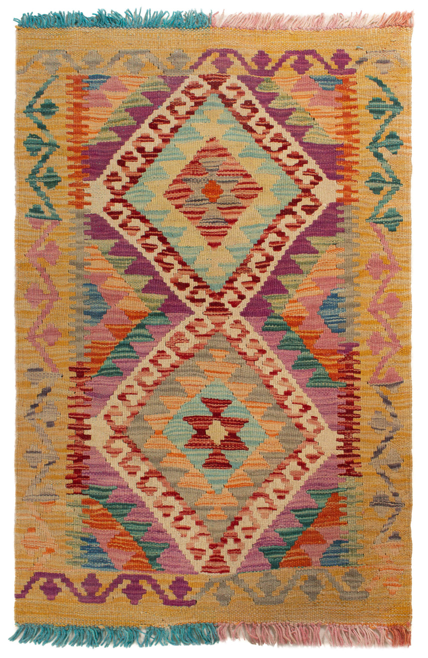 Kilim Afegão | 90 x 60 cm