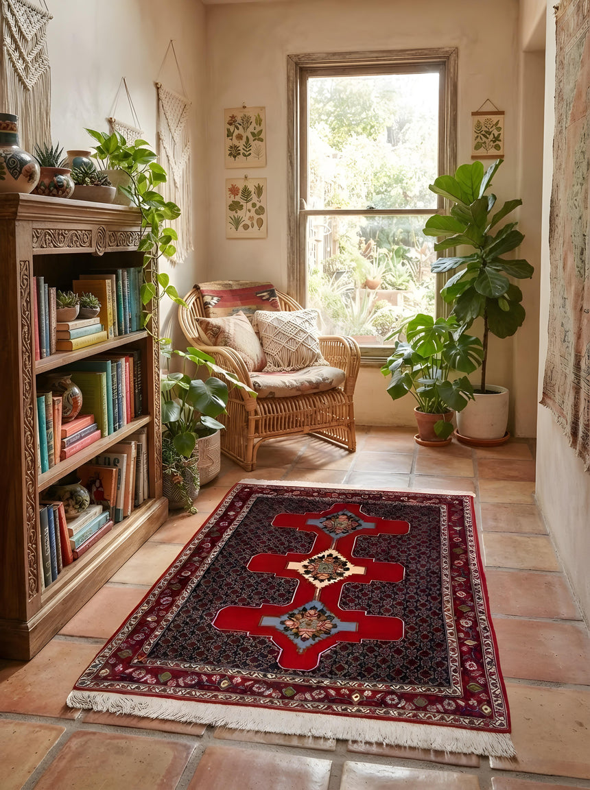 Alfombra Persa Bidjar | 147 x 112 cm