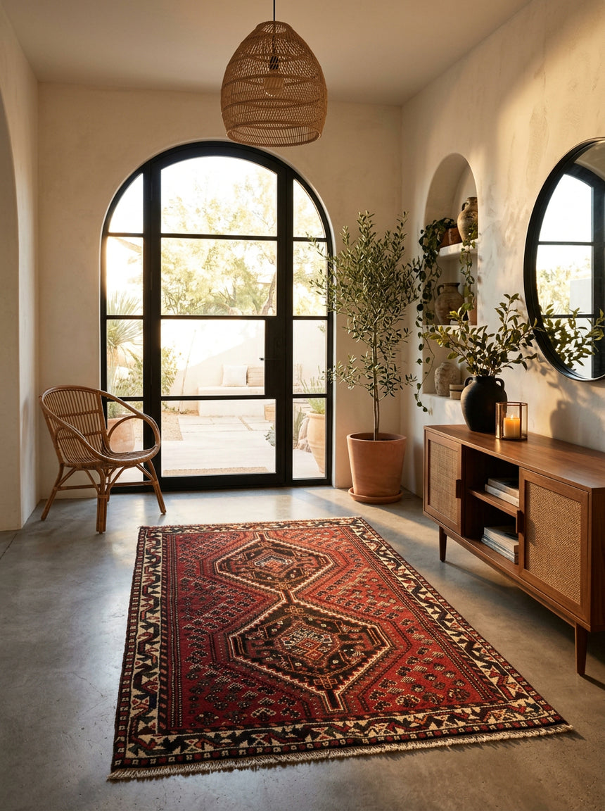 Alfombra Persa Shiraz | 151 x 100 cm
