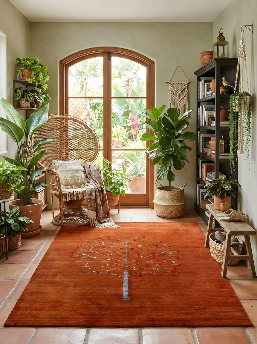 Modern Handloom Rug | 247 x 201 cm