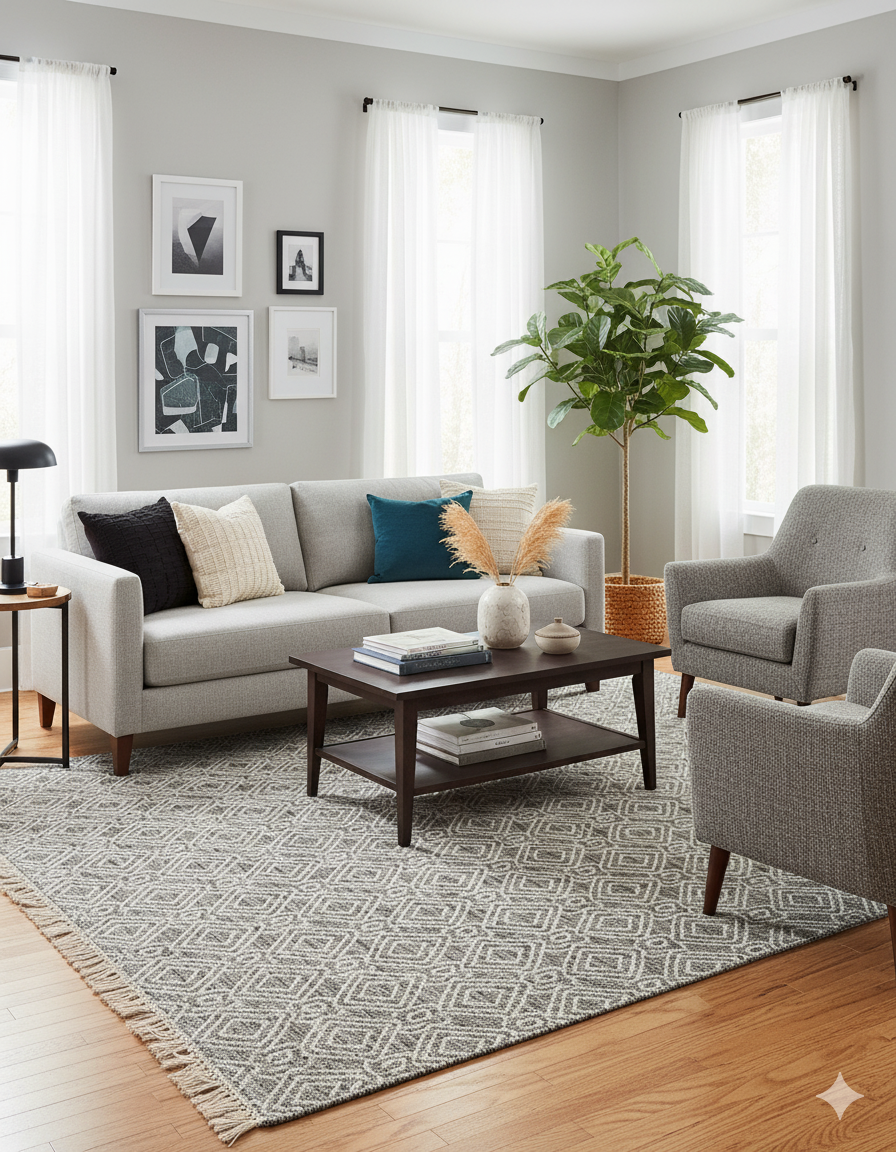 Alfombra Kilim Moderna