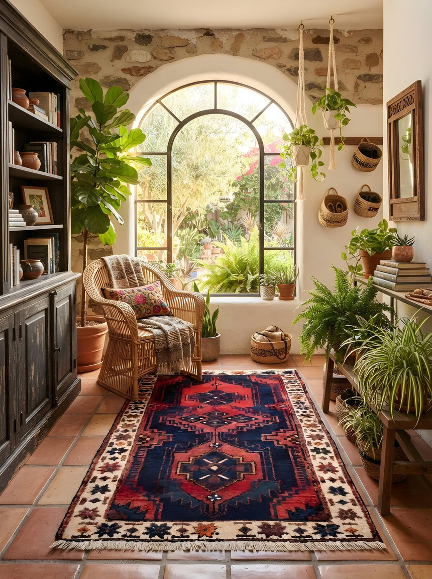Carpetes persas Hamedan | 146 x 84 cm