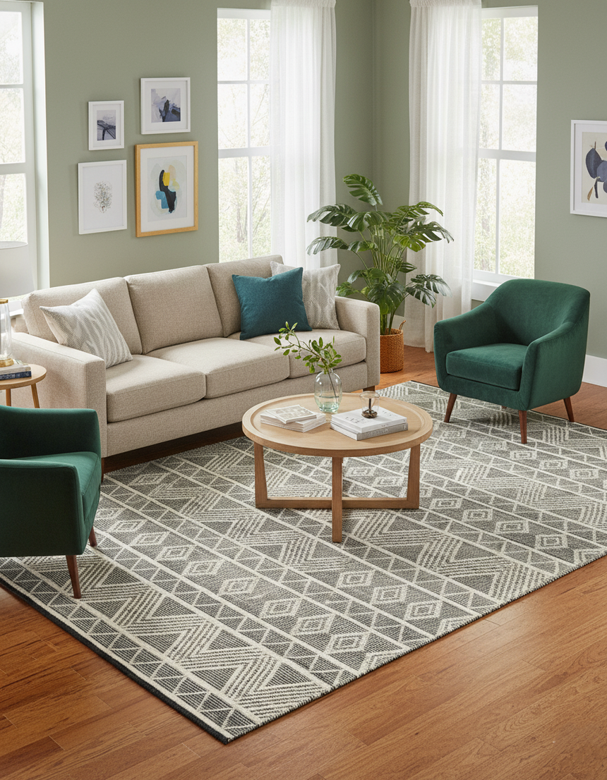 Alfombra Kilim Moderna