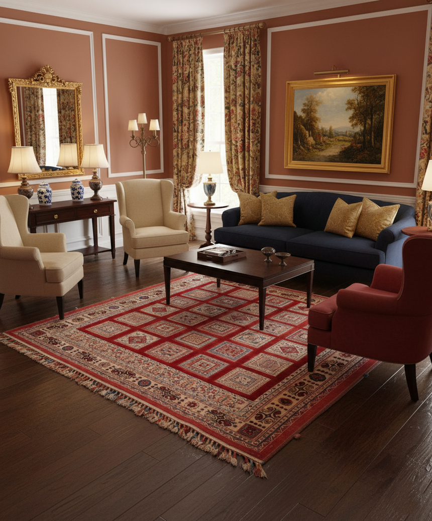 Alfombra Gabbeh Kilim | 223 x 180 cm