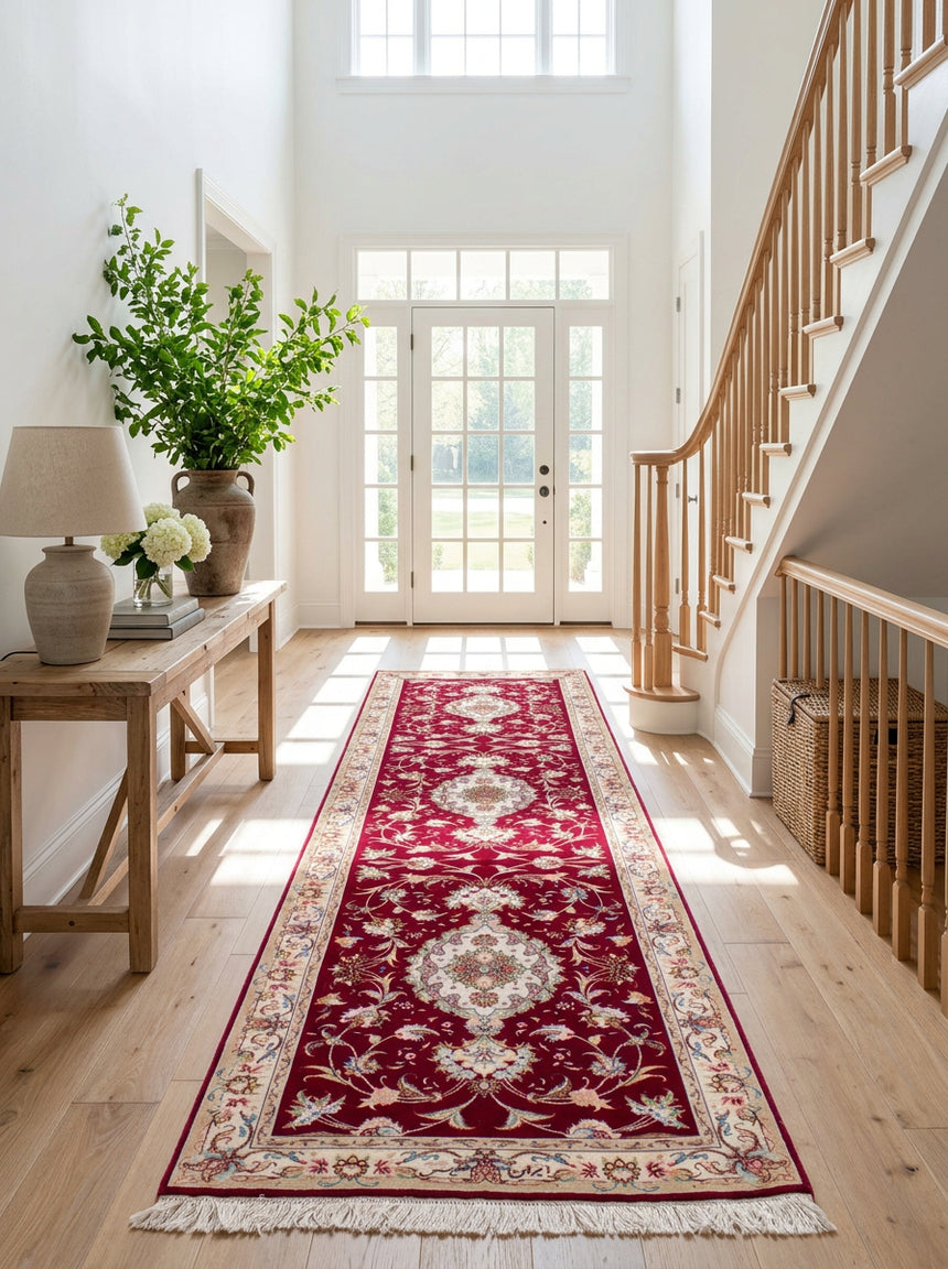 Carpetes persas Tabriz 50Raj | 300 x 82 cm