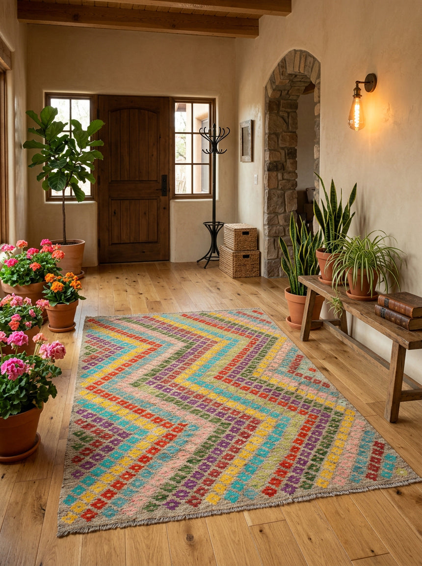 Kilim Afgano | 203 x 158 cm