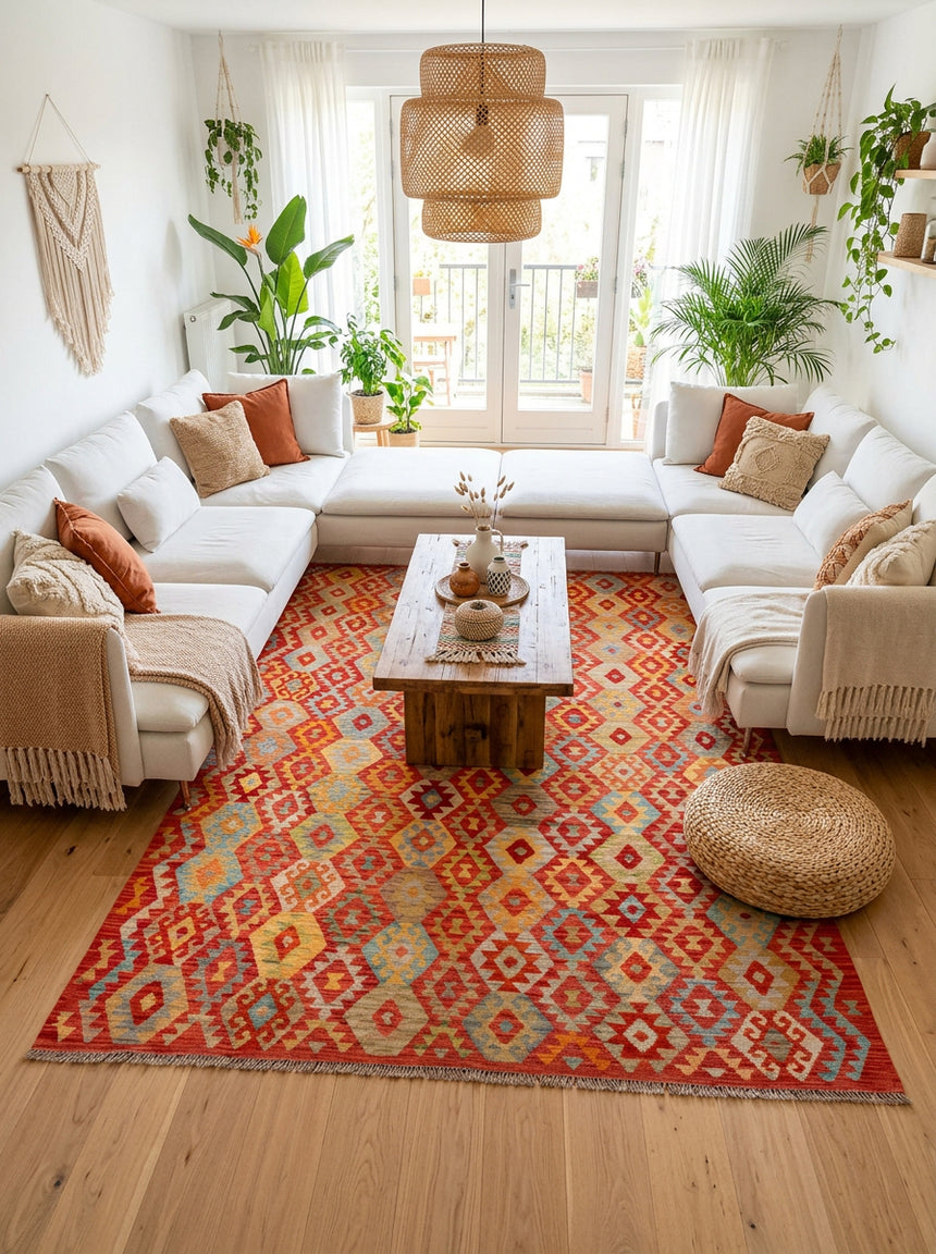 Kilim Afgano | 350 x 260 cm