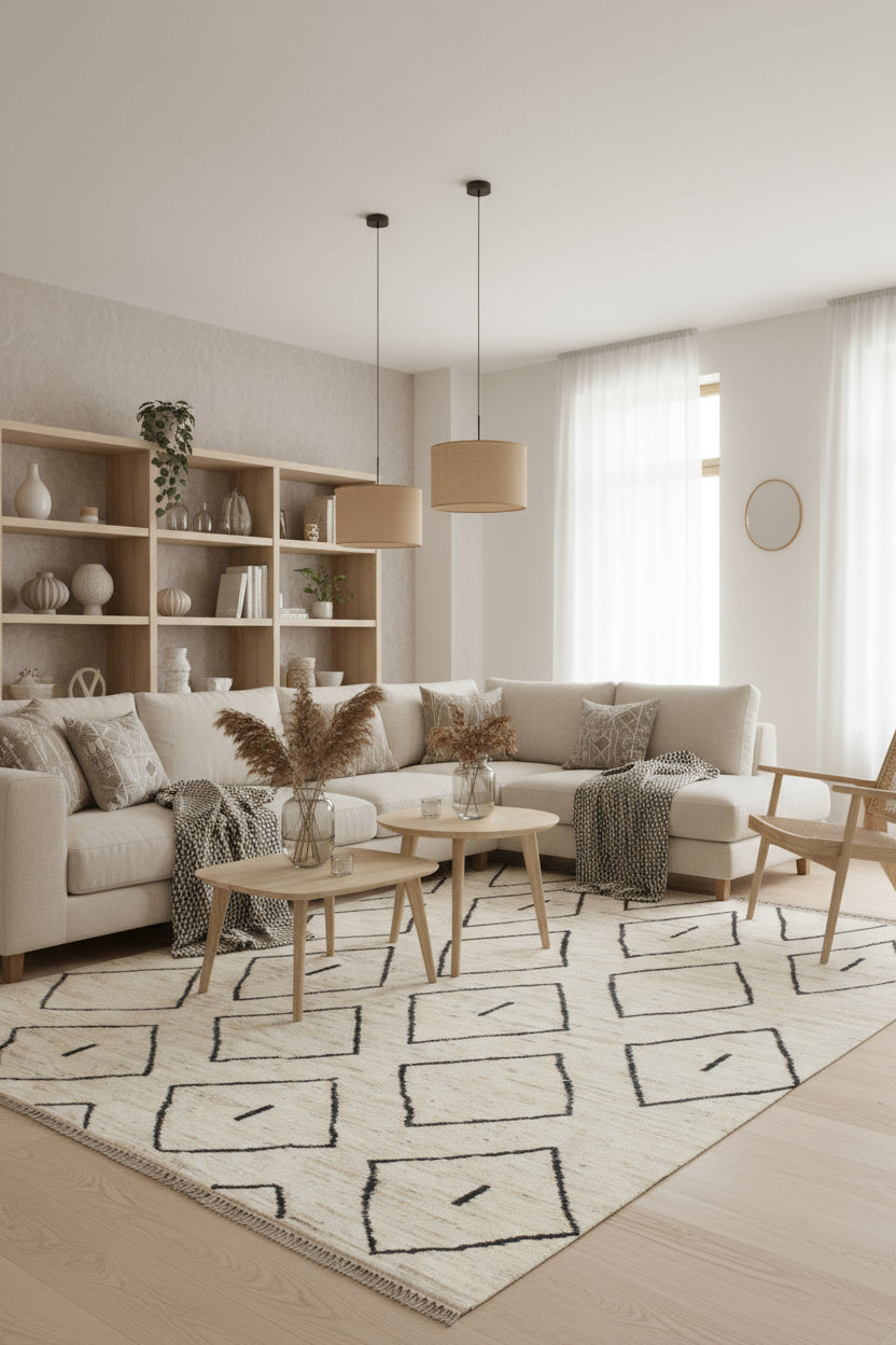 Modern Berber Rug | 286 x 203 cm