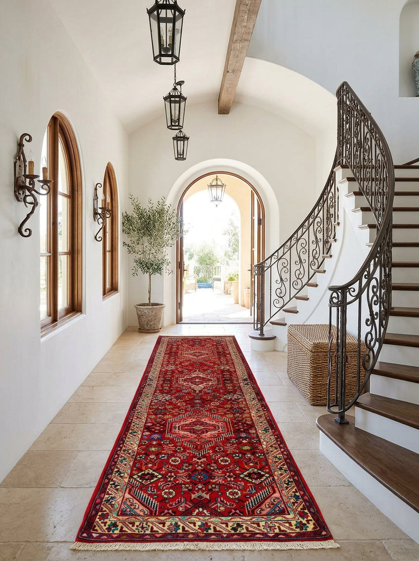 Alfombra Persa Hamedan | 284 x 80 cm