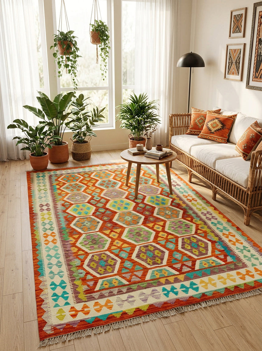 Kilim Afgano | 292 x 196 cm