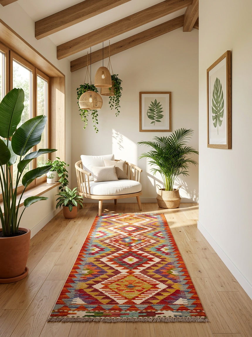 Kilim Afgano | 146 x 52 cm