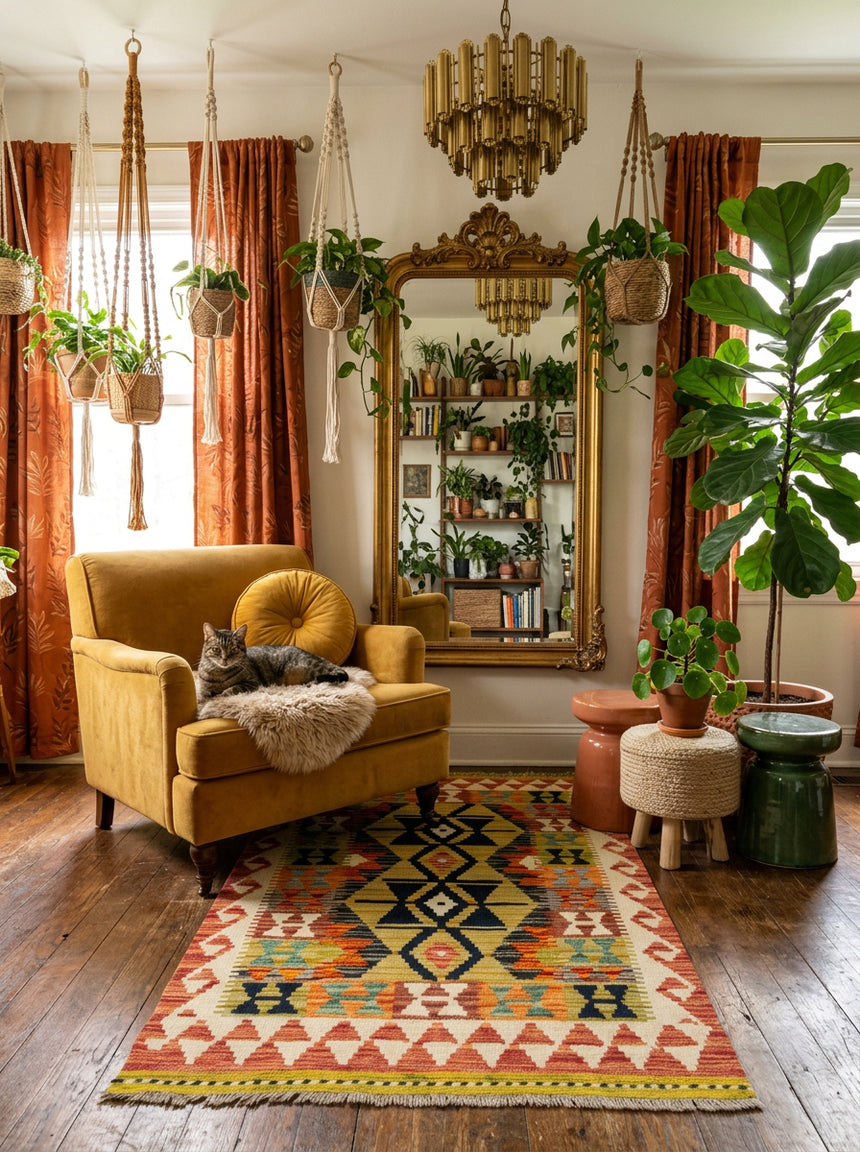 Kilim Afgano | 117 x 79 cm