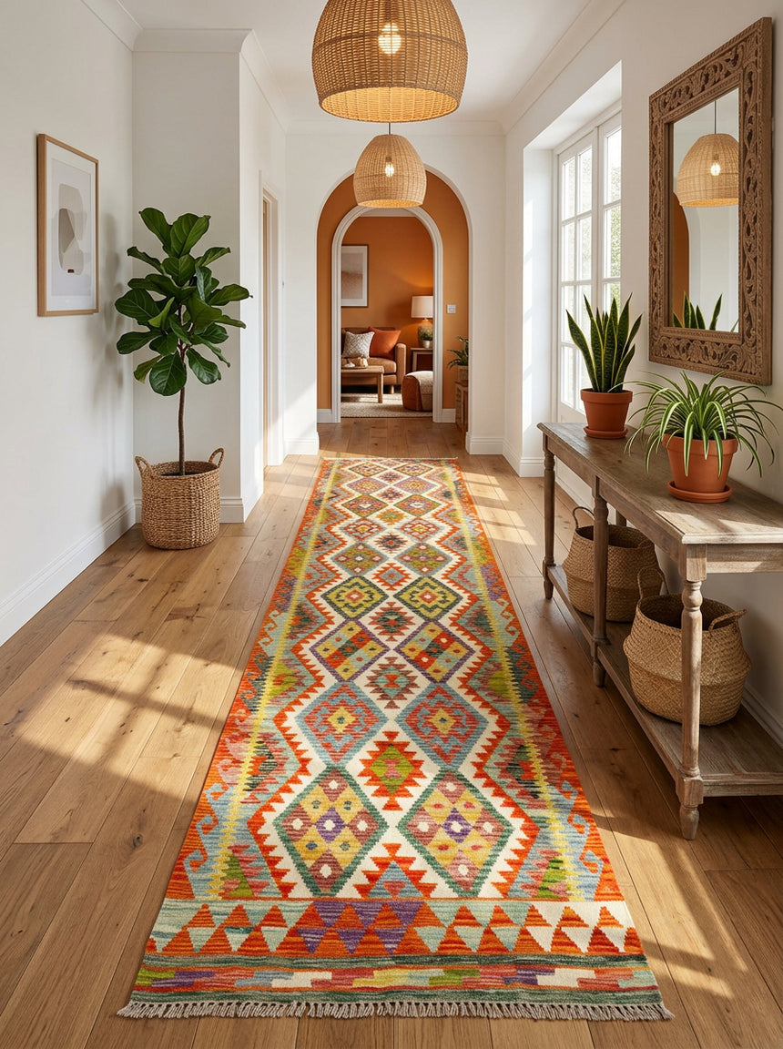 Kilim Afgano | 500 x 84 cm