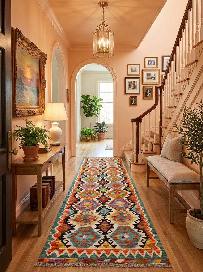 Kilim Afgano | 237 x 78 cm