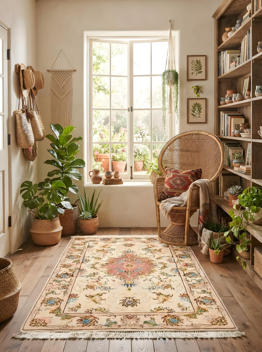 Persian Rug Tabriz 50Raj | 119x72cm