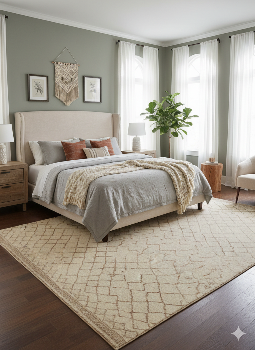 Alfombra Moderna Bereber Tribal | 283 x 211 cm