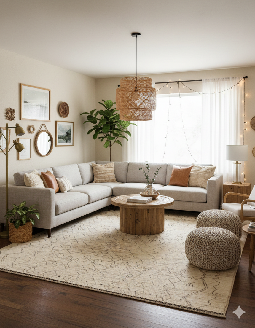 Alfombra Moderna Bereber Tribal | 322 x 255 cm