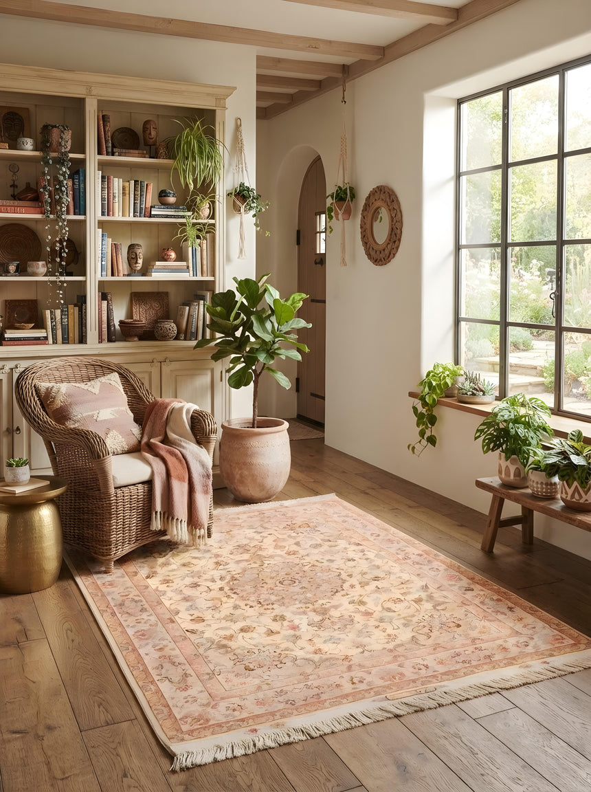Tabriz Persian Rug 50Raj | 202 x 152
