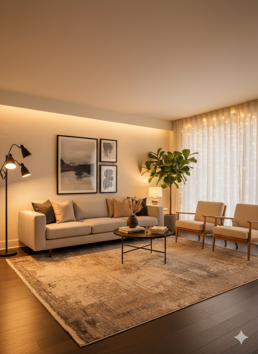 Alfombra Moderna Diseño Abstracta | 230 x 160 cm