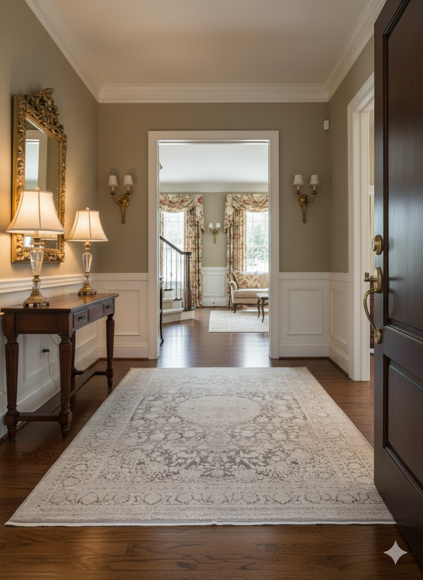 Alfombra Persa Moderna Estilo Vintage | 230 x 160 cm